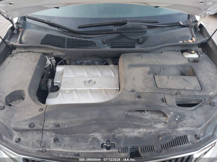 2010 Lexus Rx 350 VIN: 2T2ZK1BA1AC009354 Lot: 39850544