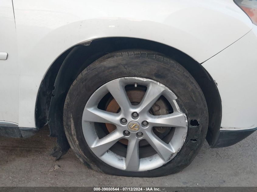 2010 Lexus Rx 350 VIN: 2T2ZK1BA1AC009354 Lot: 39850544