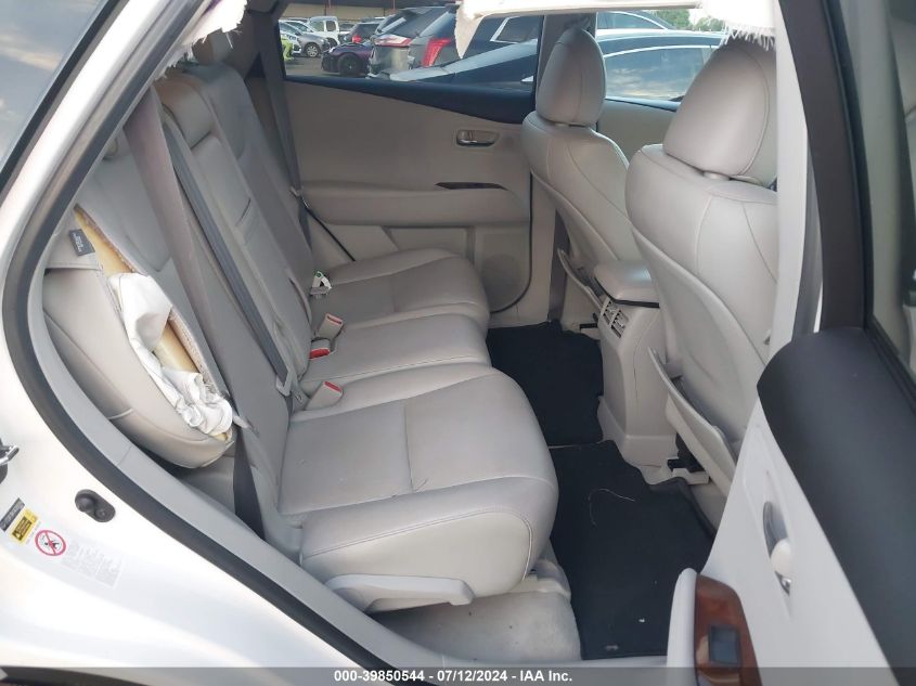 2010 Lexus Rx 350 VIN: 2T2ZK1BA1AC009354 Lot: 39850544