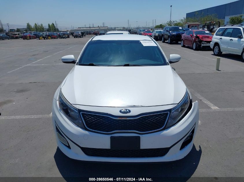 2015 Kia Optima Lx VIN: KNAGM4A76F5643970 Lot: 39850546