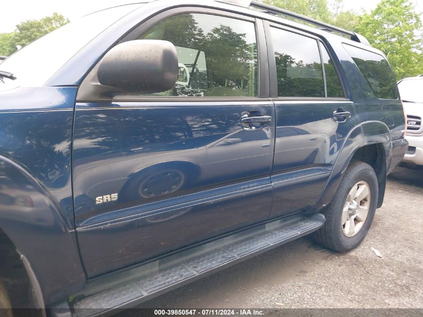 2004 Toyota 4Runner Sr5 V6 VIN: JTEZU14R748018606 Lot: 39850547