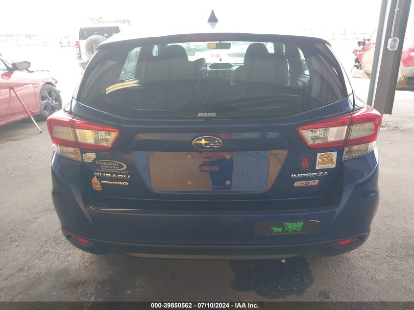 2017 Subaru Impreza 2.0I Sport VIN: 4S3GTAL60H3735597 Lot: 39850562