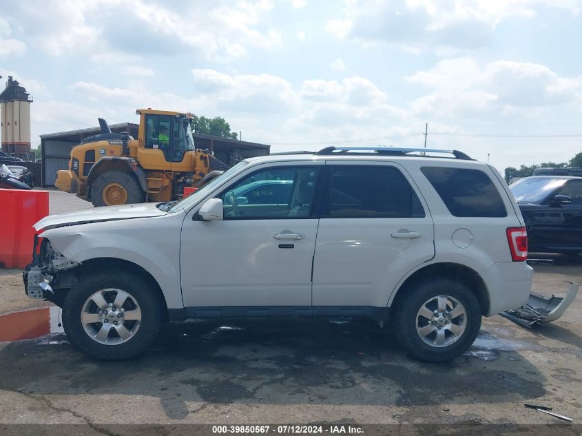 2011 Ford Escape Limited VIN: 1FMCU0EG2BKC69448 Lot: 39850567