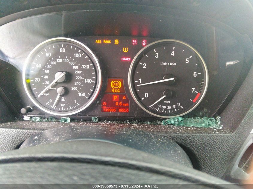 2012 BMW X5 xDrive50I VIN: 5UXZV8C52CL425848 Lot: 39850573