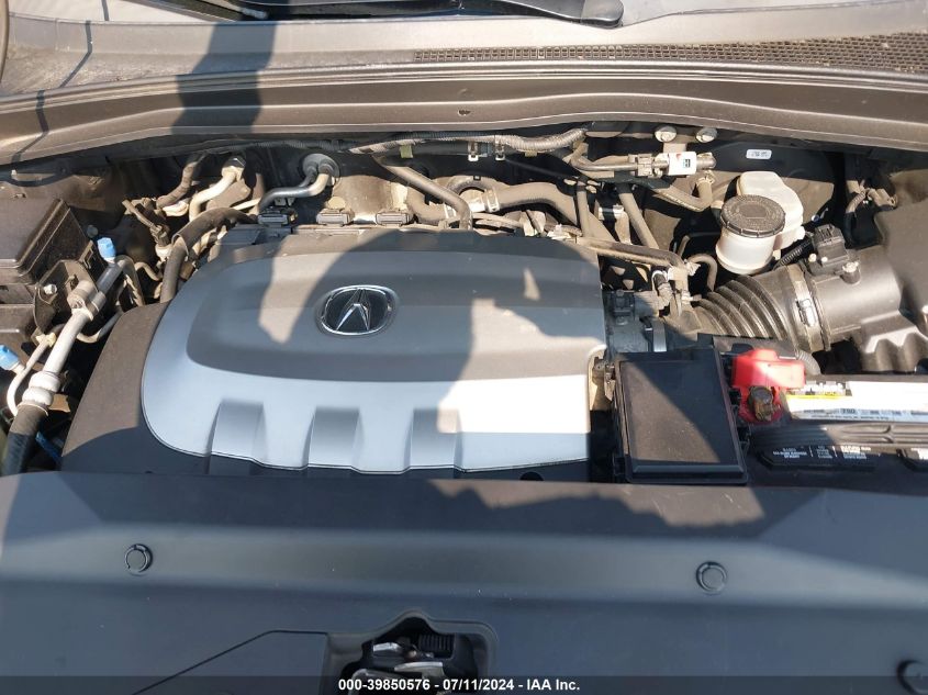 2010 Acura Mdx VIN: 2HNYD2H28AH527655 Lot: 39850576