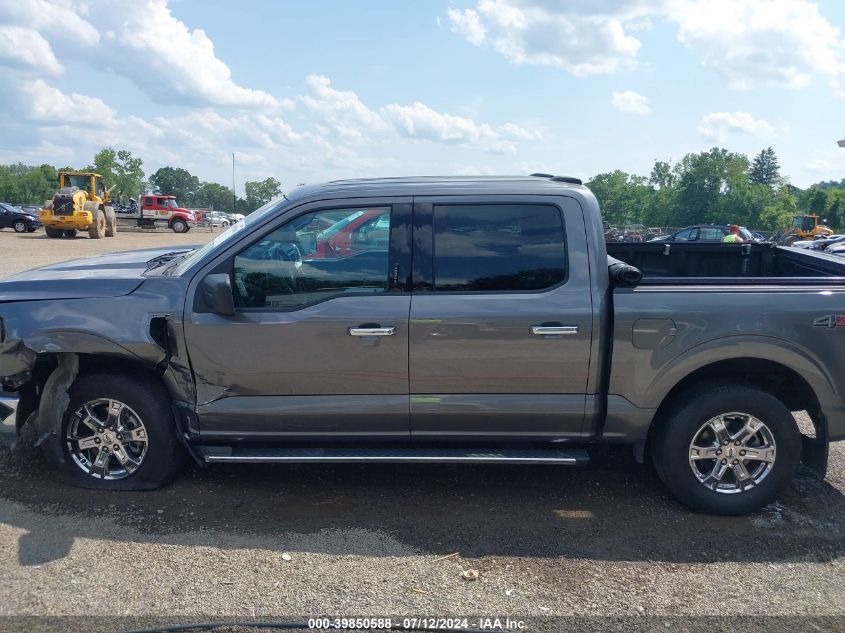 2022 Ford F-150 Xlt VIN: 1FTFW1E55NFA78782 Lot: 39850588