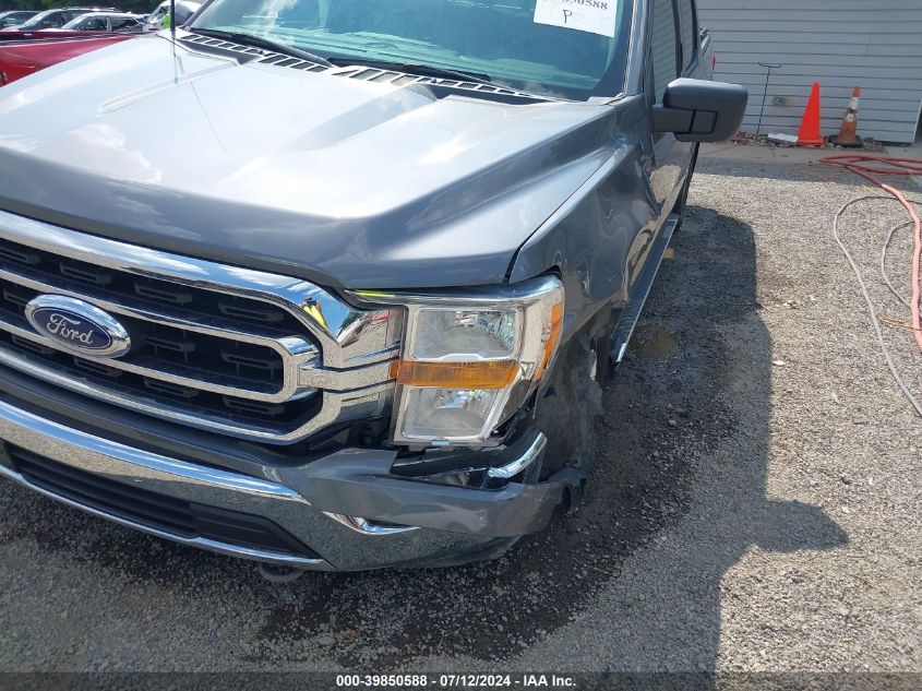 2022 Ford F-150 Xlt VIN: 1FTFW1E55NFA78782 Lot: 39850588