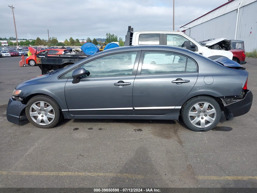 2010 Honda Civic Lx VIN: 2HGFA1F5XAH331263 Lot: 39850598