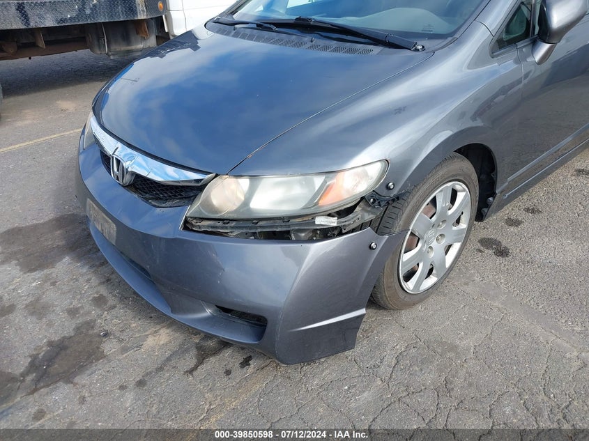 2010 Honda Civic Lx VIN: 2HGFA1F5XAH331263 Lot: 39850598