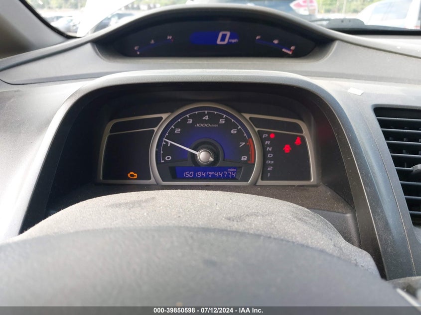 2010 Honda Civic Lx VIN: 2HGFA1F5XAH331263 Lot: 39850598