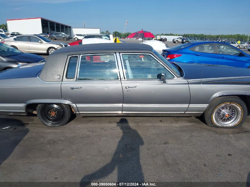 1992 Cadillac Brougham VIN: 1G6DW5470NR707190 Lot: 39850604