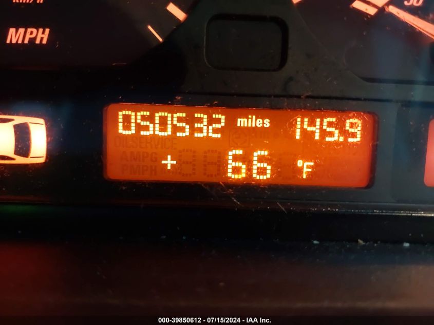 2005 BMW 325 Ci VIN: WBABW33435PL39662 Lot: 39850612