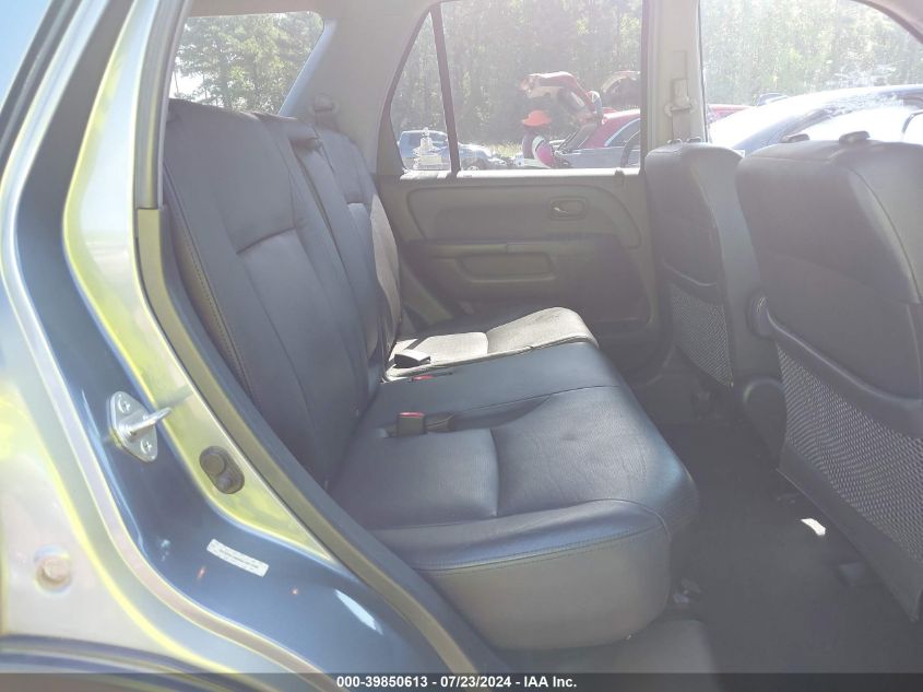 2005 Honda Cr-V Se VIN: SHSRD78965U301588 Lot: 39850613