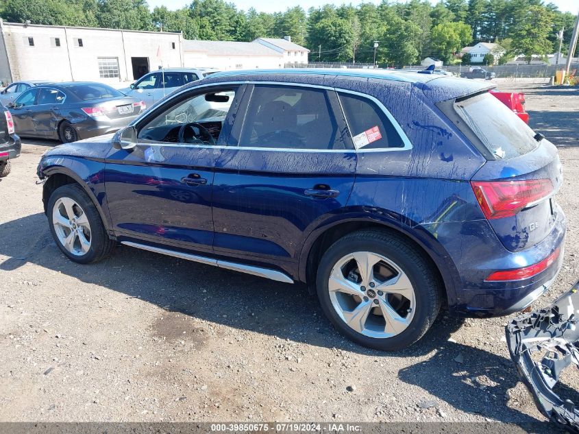 2021 Audi Q5 Premium Plus 45 Tfsi Quattro S Tronic VIN: WA1BAAFY1M2013546 Lot: 39850675