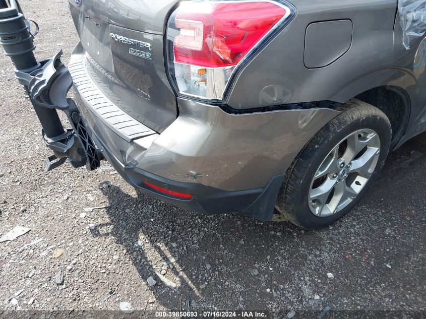 2017 Subaru Forester 2.5I Touring VIN: JF2SJAWC6HH589342 Lot: 39850693