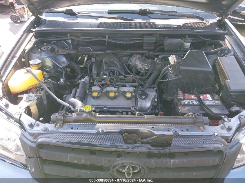 2005 Toyota Highlander V6 VIN: JTEEP21A050116256 Lot: 39850694