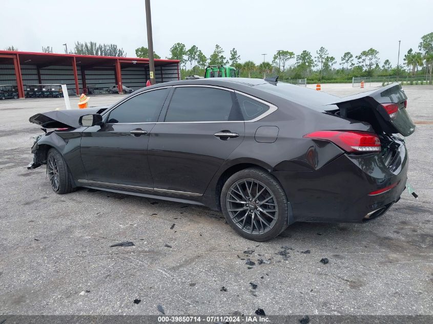 KMHGN4JE4KU299694 2019 Genesis G80 3.8