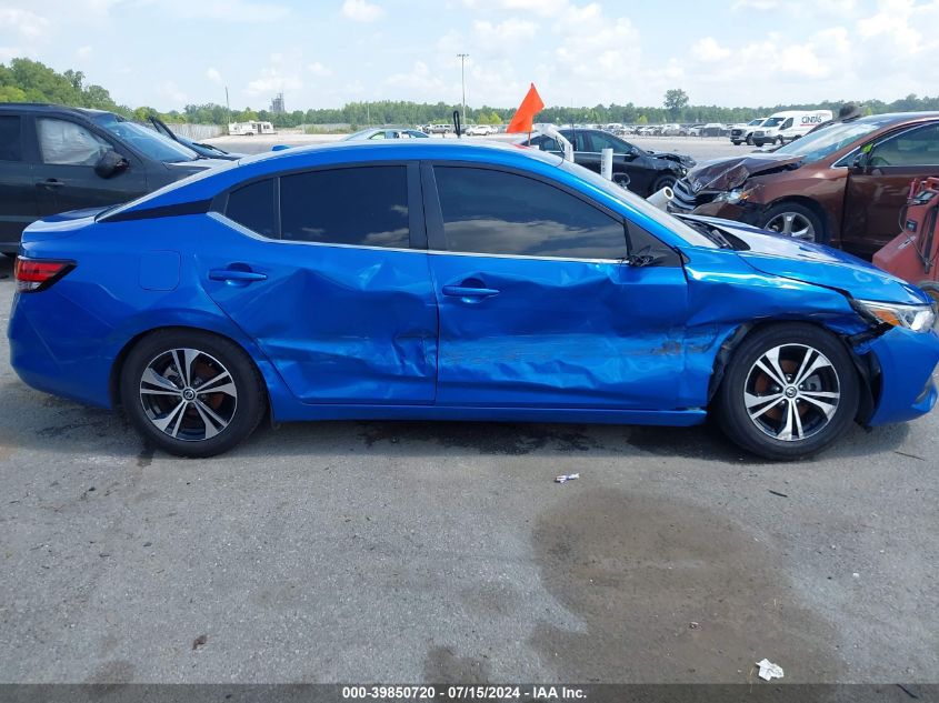 2021 Nissan Sentra Sv Xtronic Cvt VIN: 3N1AB8CV4MY280816 Lot: 39850720