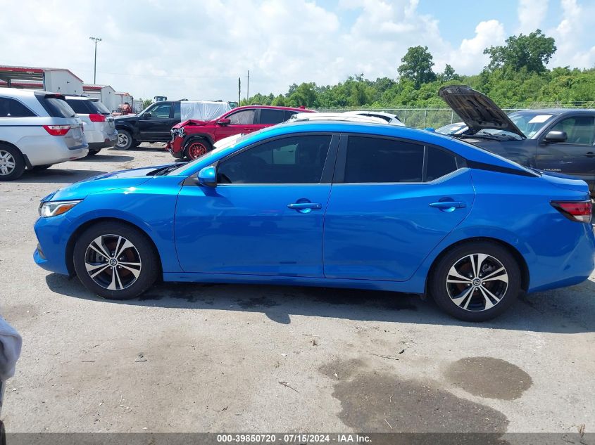 2021 Nissan Sentra Sv Xtronic Cvt VIN: 3N1AB8CV4MY280816 Lot: 39850720