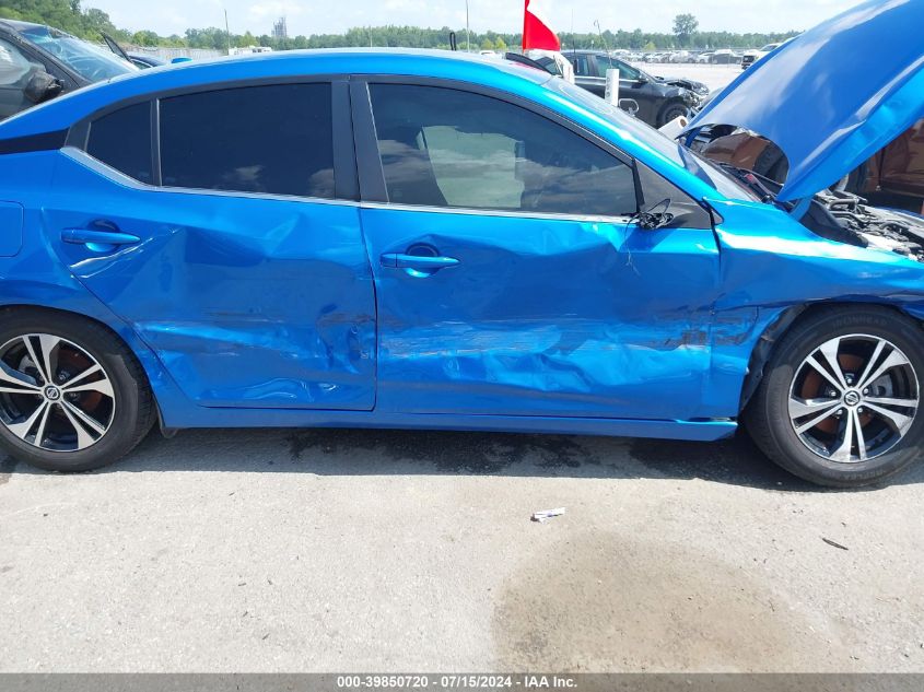 2021 Nissan Sentra Sv Xtronic Cvt VIN: 3N1AB8CV4MY280816 Lot: 39850720