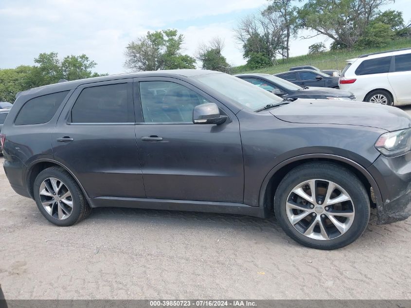 2015 Dodge Durango R/T VIN: 1C4SDJCT3FC758074 Lot: 39850723