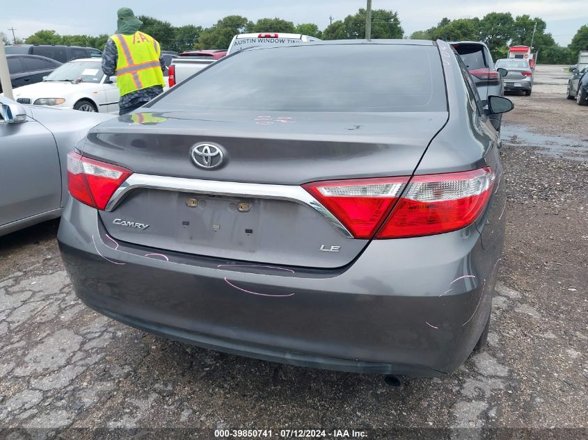 2016 Toyota Camry Le VIN: 4T1BF1FK7GU261274 Lot: 39850741