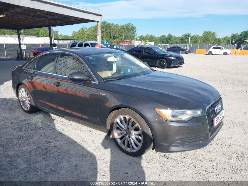 2012 Audi A6 3.0 Premium VIN: WAUGGAFC2CN139844 Lot: 39850752