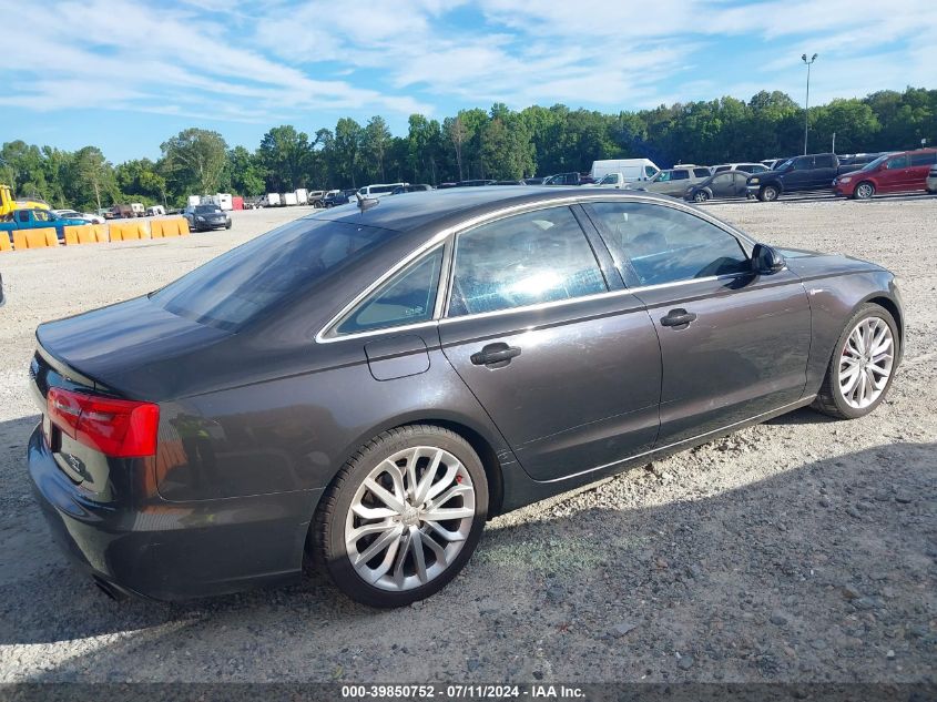 2012 Audi A6 3.0 Premium VIN: WAUGGAFC2CN139844 Lot: 39850752