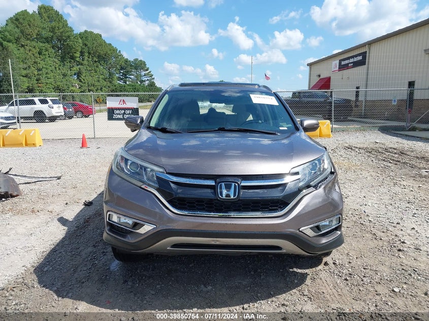 2015 Honda Cr-V Touring VIN: 5J6RM3H90FL024865 Lot: 39850754