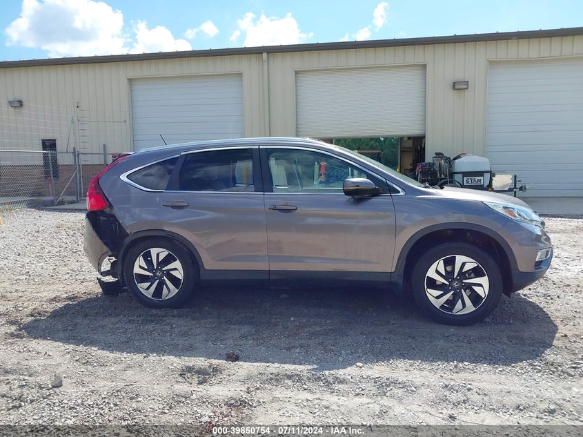 2015 Honda Cr-V Touring VIN: 5J6RM3H90FL024865 Lot: 39850754
