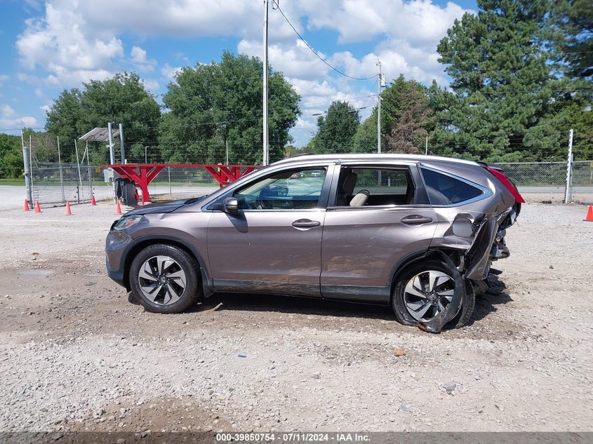 2015 Honda Cr-V Touring VIN: 5J6RM3H90FL024865 Lot: 39850754