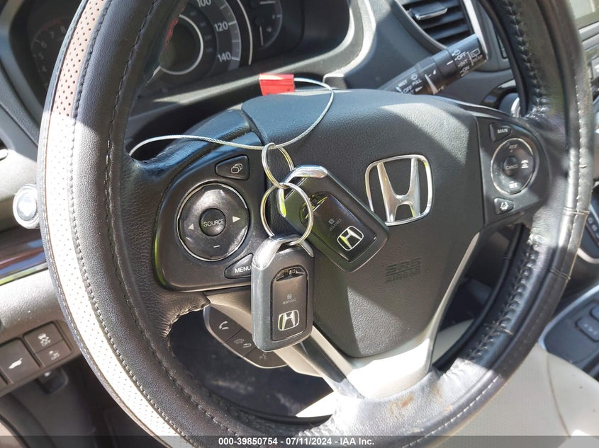 2015 Honda Cr-V Touring VIN: 5J6RM3H90FL024865 Lot: 39850754