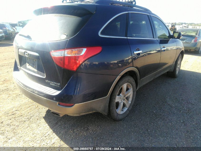 2010 Hyundai Veracruz Limited VIN: KM8NUDCC7AU134761 Lot: 39850757