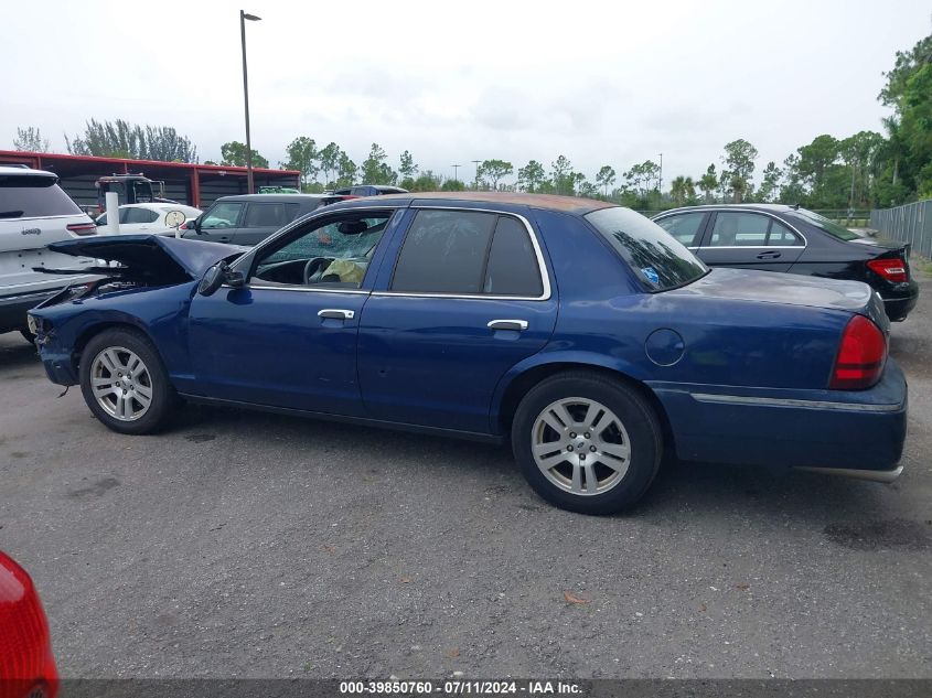 2004 Mercury Grand Marquis Gs VIN: 2MEFM74W44X668962 Lot: 39850760