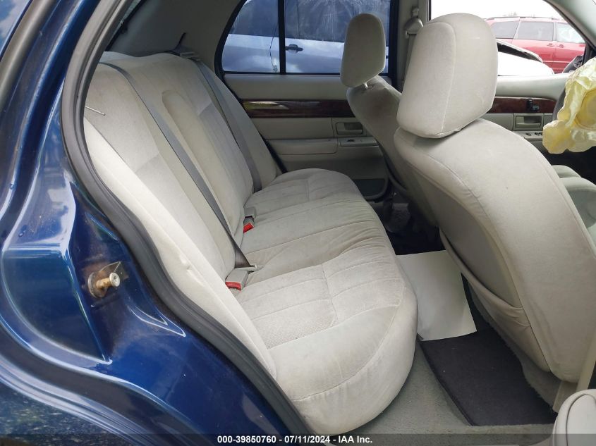 2004 Mercury Grand Marquis Gs VIN: 2MEFM74W44X668962 Lot: 39850760