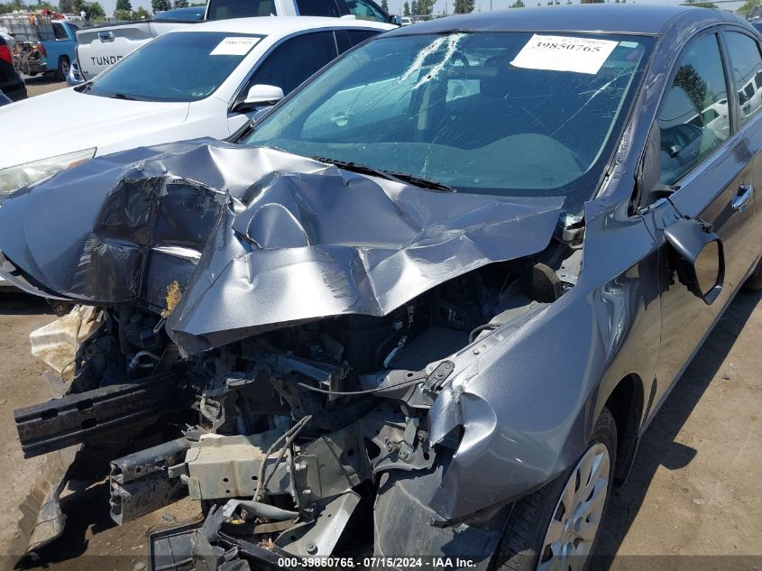 2019 Nissan Sentra S VIN: 3N1AB7AP8KY389324 Lot: 39850765