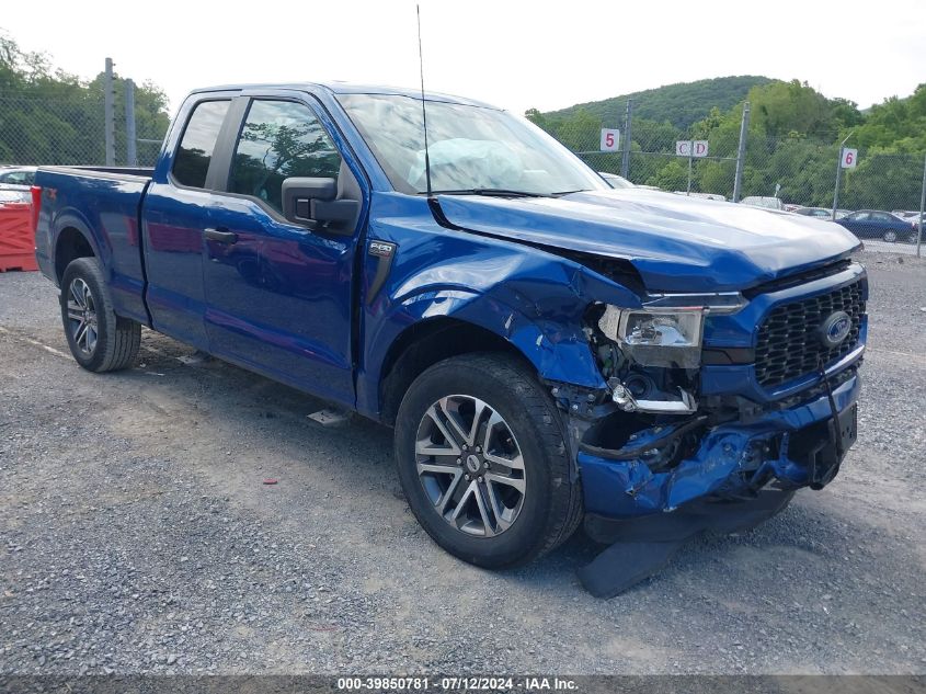 2022 Ford F150 Super Cab VIN: 1FTFX1E88NFB10213 Lot: 39850781