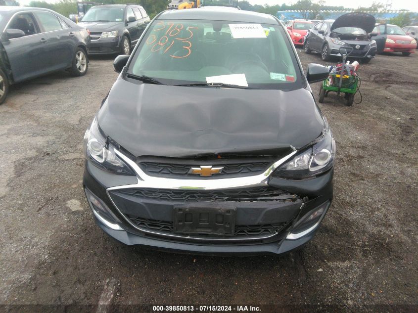 2019 Chevrolet Spark 2Lt Cvt VIN: KL8CF6SA9KC712618 Lot: 39850813