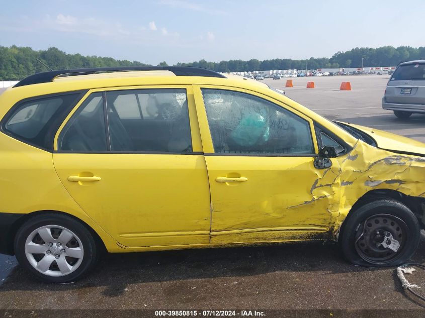 2009 Kia Rondo Lx VIN: KNAFG528797260435 Lot: 39850815