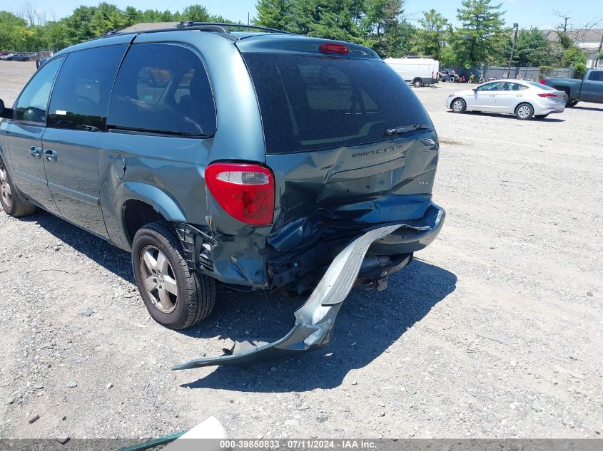2006 Dodge Grand Caravan Sxt VIN: 2D4GP44L56R792220 Lot: 39850833