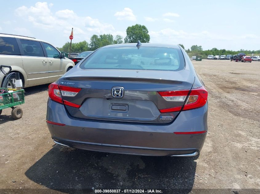 2022 Honda Accord Hybrid Touring VIN: 1HGCV3F93NA030800 Lot: 39850837