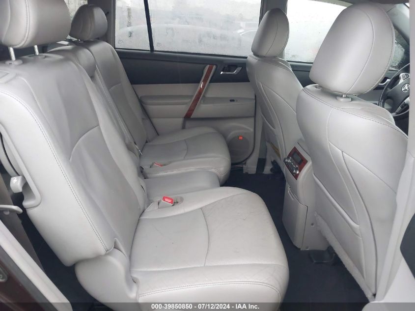 2013 Toyota Highlander Limited V6 VIN: 5TDYK3EH8DS093298 Lot: 39850850