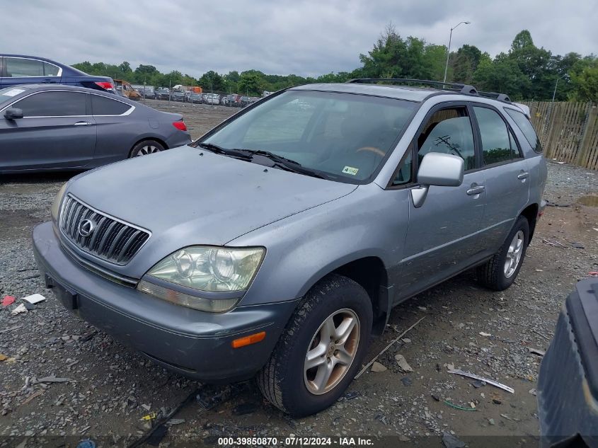 2003 Lexus Rx 300 VIN: JTJHF10U530316294 Lot: 39850870