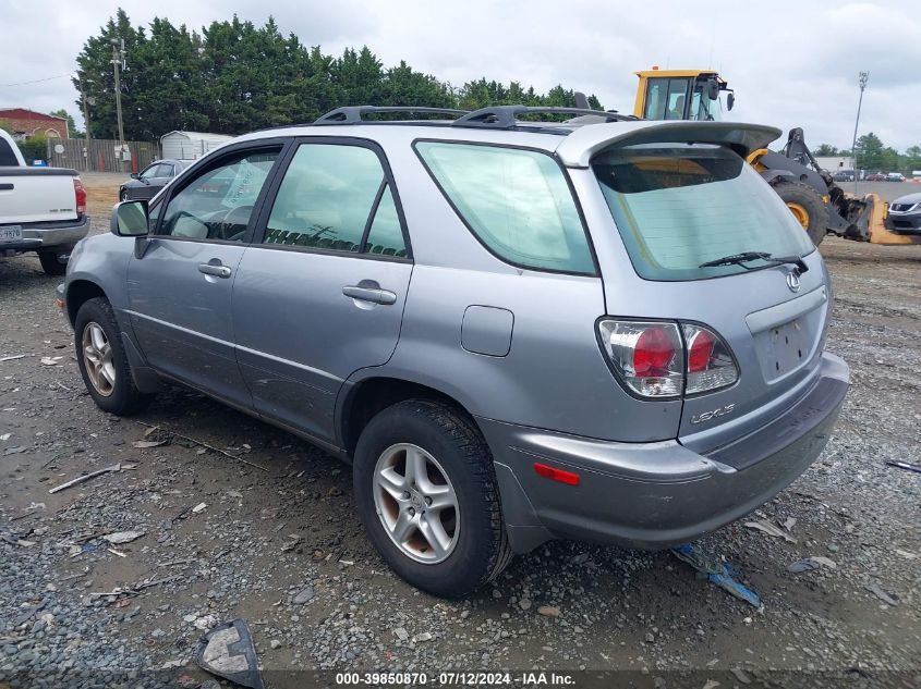 2003 Lexus Rx 300 VIN: JTJHF10U530316294 Lot: 39850870