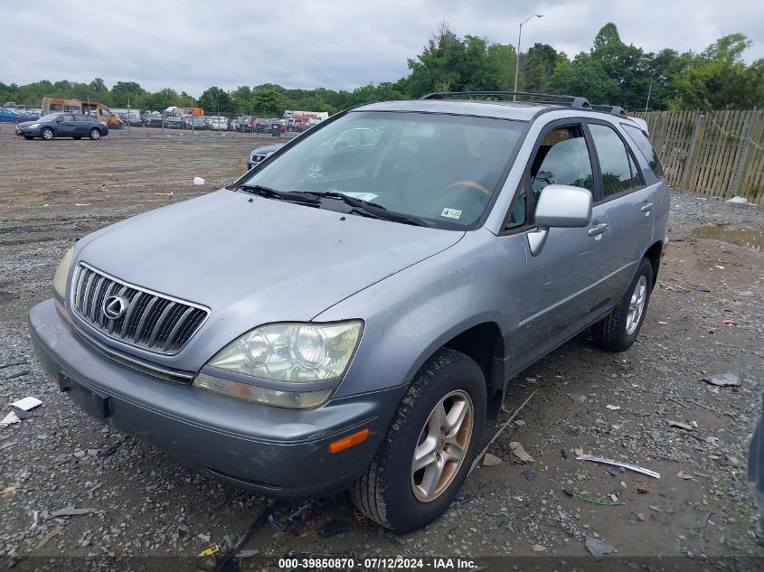 2003 Lexus Rx 300 VIN: JTJHF10U530316294 Lot: 39850870