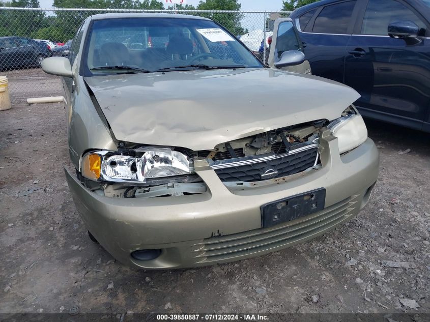 2002 Nissan Sentra Xe/Gxe VIN: 3N1CB51D42L613706 Lot: 39850887