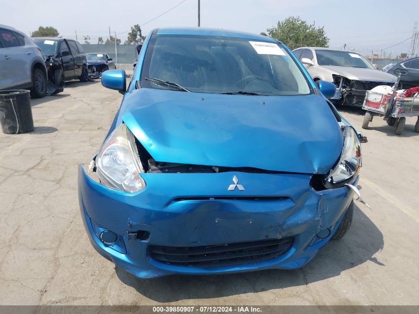 2015 Mitsubishi Mirage De/Rf VIN: ML32A3HJ9FH058173 Lot: 39850907