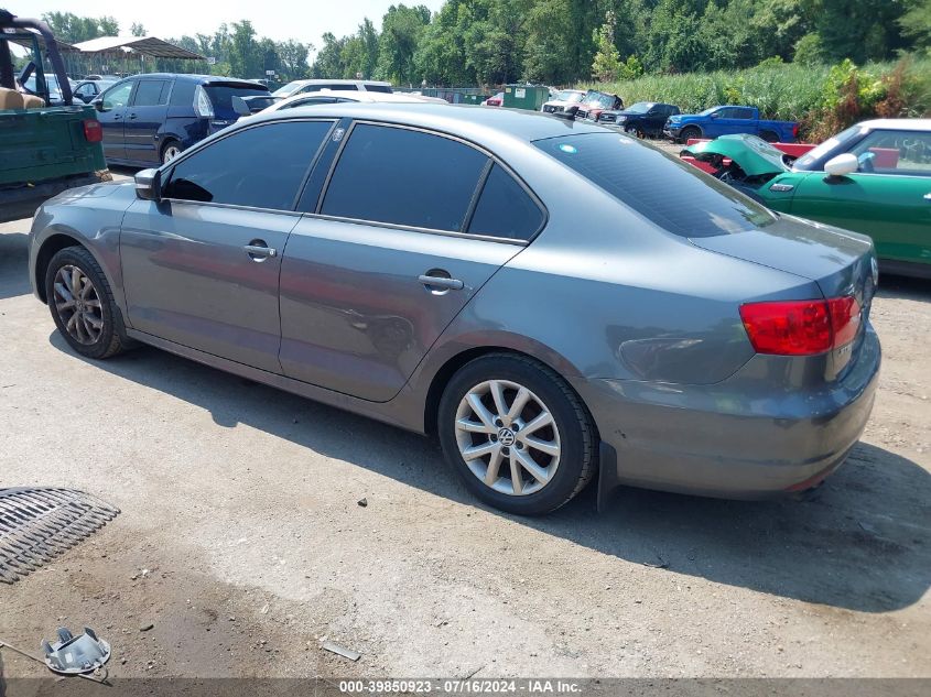 2011 Volkswagen Jetta 2.5L Se VIN: 3VWDZ7AJ5BM398603 Lot: 39850923