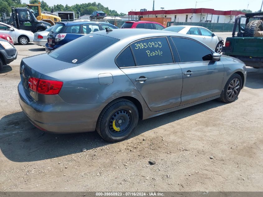 2011 Volkswagen Jetta 2.5L Se VIN: 3VWDZ7AJ5BM398603 Lot: 39850923