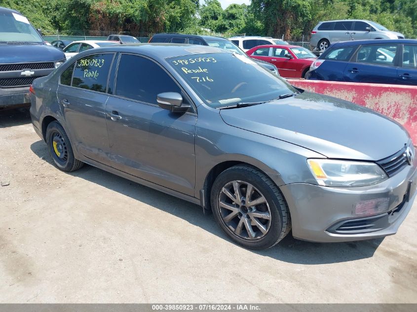 2011 Volkswagen Jetta 2.5L Se VIN: 3VWDZ7AJ5BM398603 Lot: 39850923